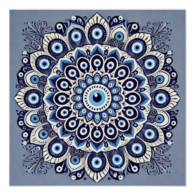 Poster Oeil malin (Devant)