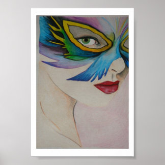 Poster Oeil papillon