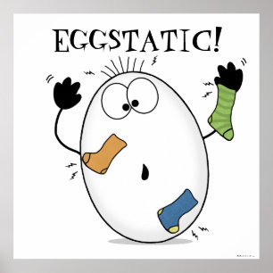 Poster Oeuf Éggstatique-Ecstatique