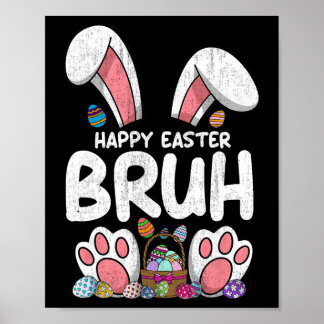 Poster Œufs de Pâques Bruh Adolescents Garçons Enfants La
