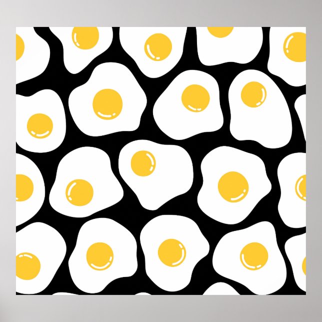 Poster Oeufs Écrasés : Vintages. (Devant)