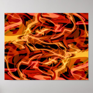 Poster Oeufs et poivrons égratignés