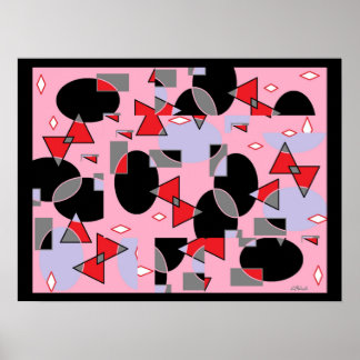 Poster Oeufs noirs brisés