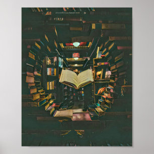Poster OEuvre d'amoureux du livre