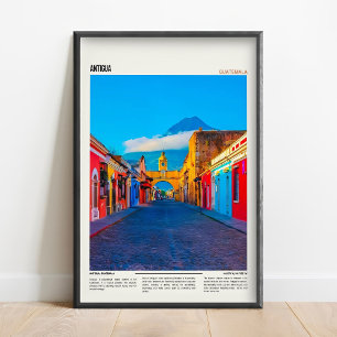 Poster Œuvre d'art d'Antigua Guatemala _ Antigua Guatemal