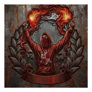 Poster Œuvre d'art de fan de l'Étoile rouge de Belgrade