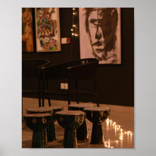 Poster Œuvre d'art de galerie bohème lunatique