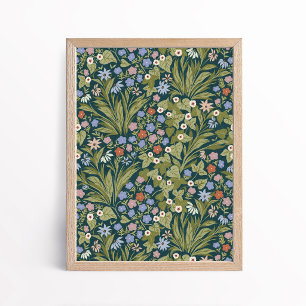 Poster Œuvre d'art murale botanique florale picturale max
