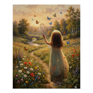 Poster Œuvre d'art murale d'aventure dans la nature pour