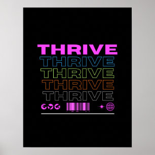Poster Œuvre d'art murale de motivation pour un télécharg