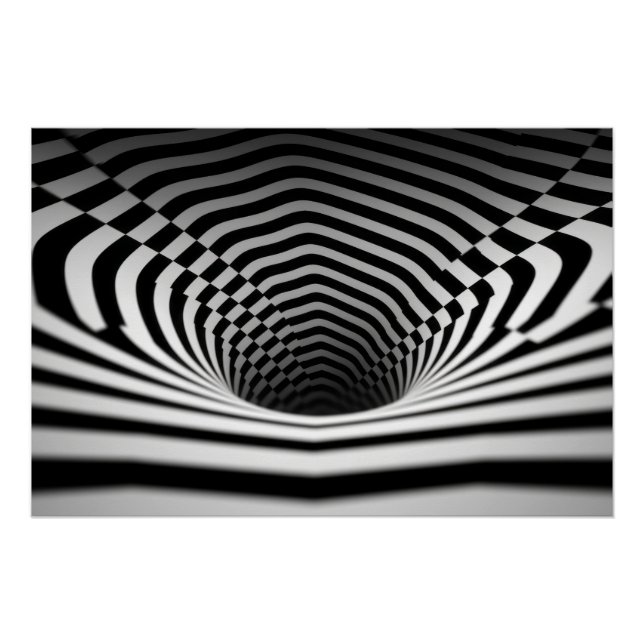 Poster Œuvre d'art optique  (Devant)