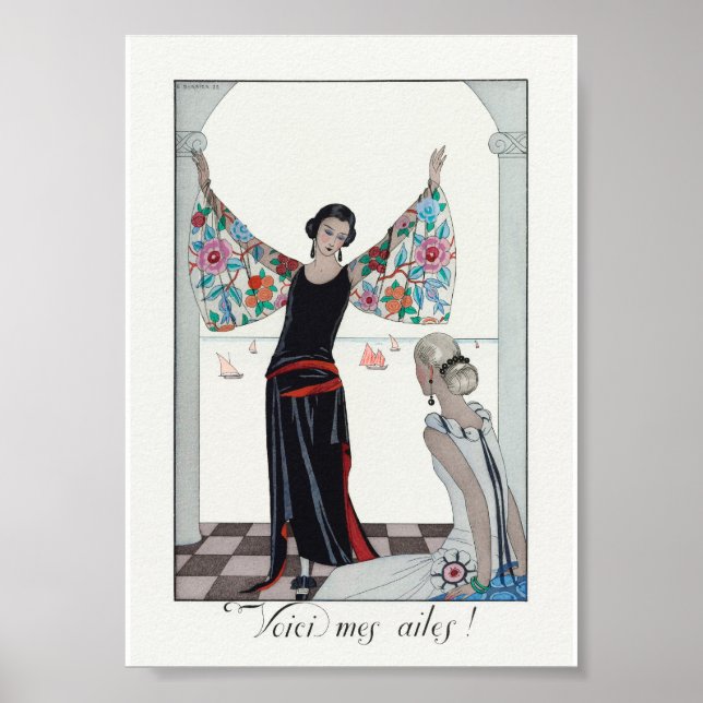 Poster Oeuvre de George Barbier (Devant)