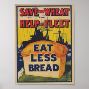 Poster oeuvre de propagande de la guerre mondiale
