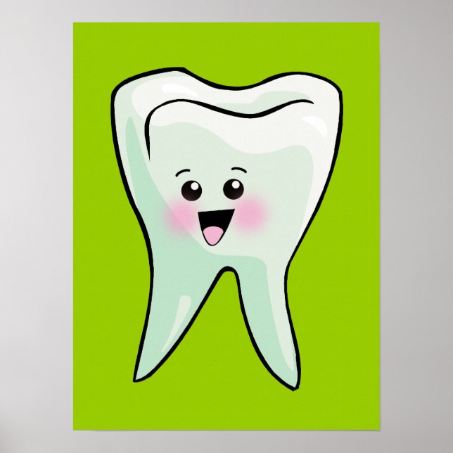 Poster Oeuvre dentaire hygiéniste (Devant)