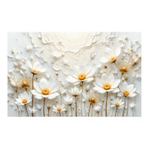OEuvre florale paradisiaque et rêveuse #1