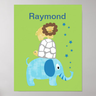 Poster OEuvre murale personnalisée