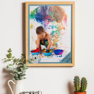 Poster OEuvre personnalisée pour enfants