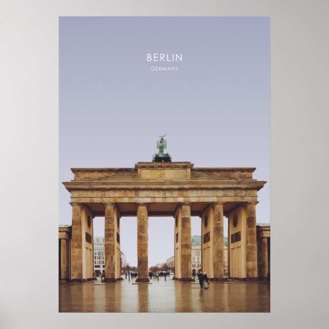 Poster Oeuvres d'art de Berlin, Allemagne (Devant)