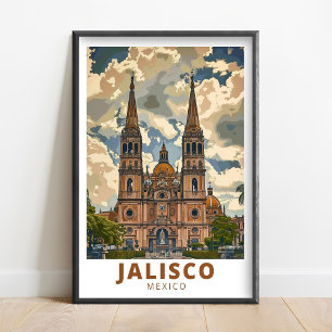 Poster Œuvres d'art de Jalisco - Œuvres d'art du mur de J