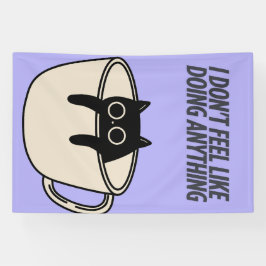 POSTER OF A LAZY CAT Banner