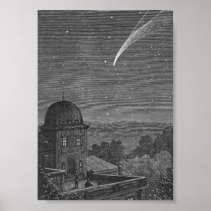 Poster Off on a Comet by Jules Verne