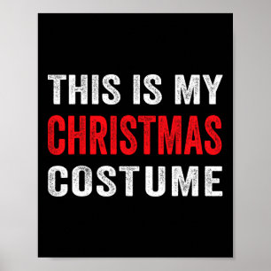 Poster Officiel C'Est Mon Costume De Noël Enfants Hommes