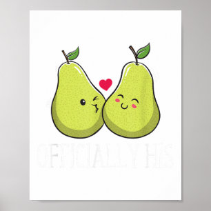 Poster Officiellement son mari de mariage et femme mariée