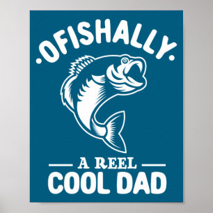 Poster Officiellement un papa vraiment cool drôle amateur