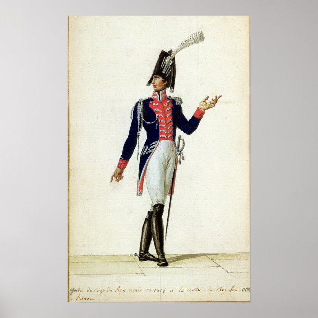 Poster Officier du Garde du Corps (Devant)