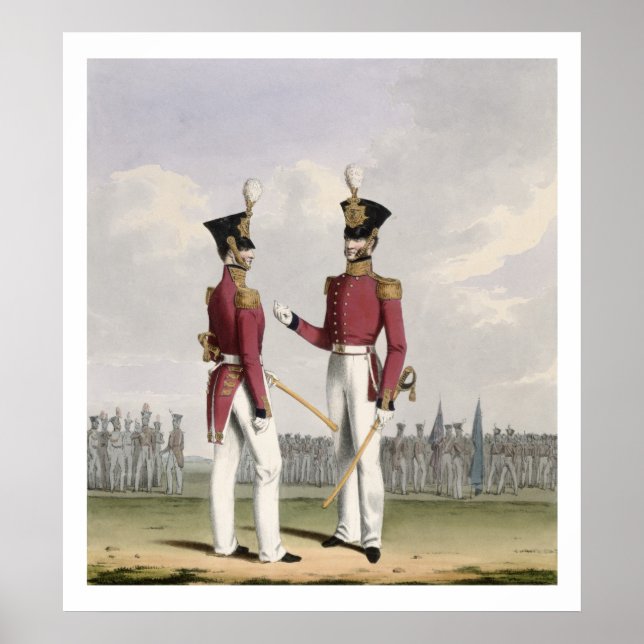 Poster Officiers de campagne des Royal Marines, plaque 2  (Devant)