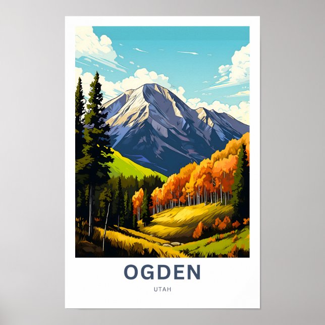 Poster Ogden Utah (Devant)