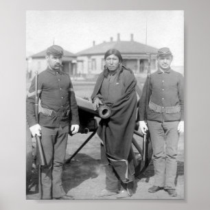 Poster Oglala Indian Plenty Hors