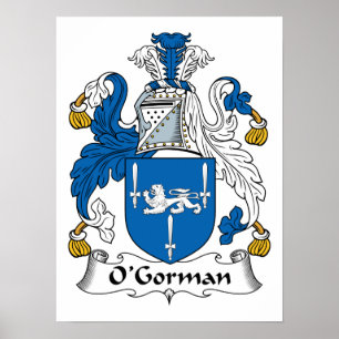 Poster O'Gorman Family Crest