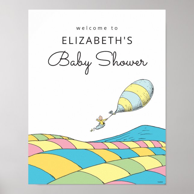 Poster Oh, Baby, les endroits où tu iras Baby shower (Devant)
