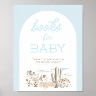 Poster Oh Bébé Cow-boy Livres pour Bébé