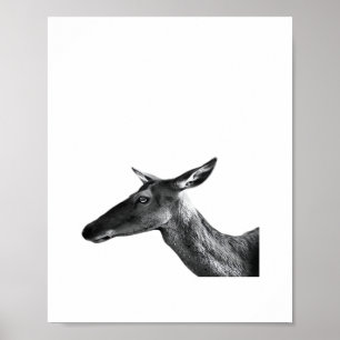 Poster Oh Cerf Vibe Esthétique Moderne
