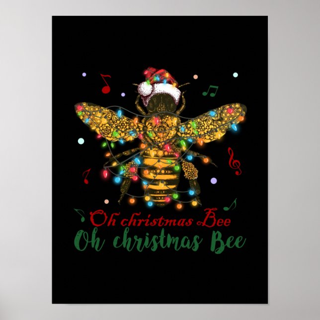 Poster Oh Christmas Bee | Oh Christmas Bee (Devant)