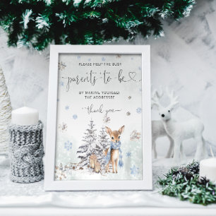 Poster Oh Deer Aidez les parents occupés à s'adresser à u