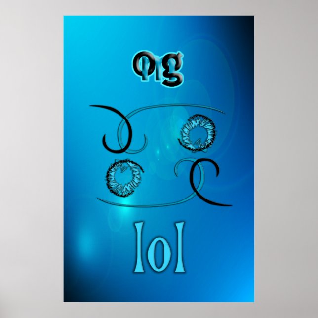 Poster Oh mon Dieu ! (Devant)