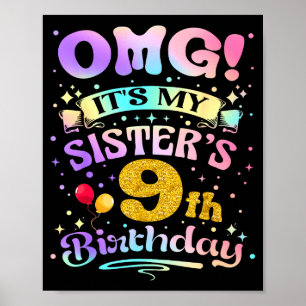 Poster Oh mon dieu, c'est l'anniversaire de ma sœur, 9 an