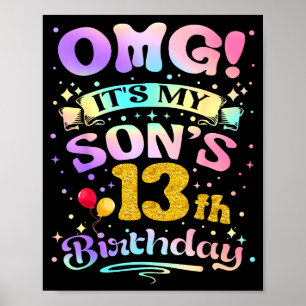 Poster Oh mon dieu, c'est l'anniversaire de mon fils, 13 