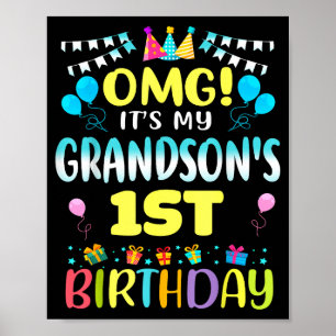 Poster Oh mon dieu, c'est l'anniversaire de mon petit-fil