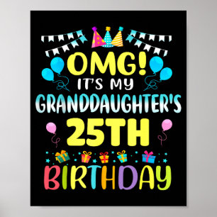 Poster Oh mon dieu, c'est les 25 ans de ma petite-fille,