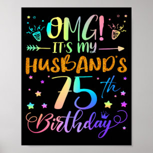 Poster Oh mon dieu, c'est les 75 ans de mon mari Douce 75