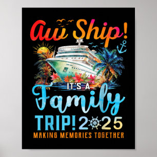 Poster Oh mon dieu, c'est un voyage en famille 2025 Crois