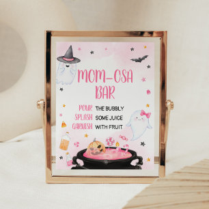 Poster Oh Sheet Ghoul Halloween Baby shower Maman Osa Bar
