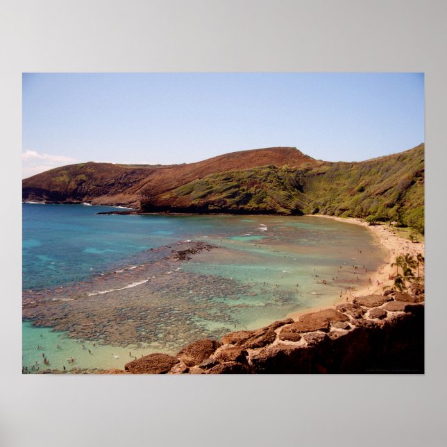 Poster Ohau, Hawaii (Devant)
