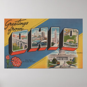 Poster Ohio (Capitale d'Etat/Fleur) - Scène aux grandes l