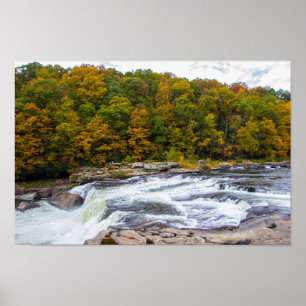 Poster Ohiopyle Falls, Pennsylvanie
