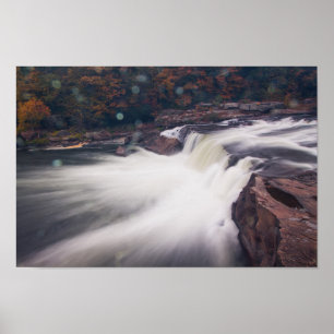 Poster Ohiopyle Falls, Pennsylvanie